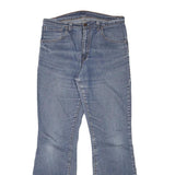 LEVI'S Womens Regular Fit Blue Flared Denim Light W30 L29 Jeans Zip Cotton Blend