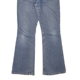 LEVI'S Womens Regular Fit Blue Flared Denim Light W30 L29 Jeans Zip Cotton Blend
