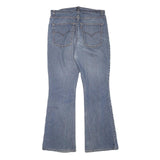 LEVI'S Womens Regular Fit Blue Flared Denim Light W30 L29 Jeans Zip Cotton Blend