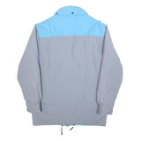 MAMMUT Mens Blue & Grey Jacket S Polyester Blend Zip Outdoor Classic Fit