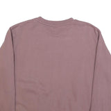 VANS Mens Mauve Crew Neck M Cotton Logo Sweatshirt Casual Streetwear