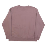 VANS Mens Mauve Crew Neck M Cotton Logo Sweatshirt Casual Streetwear