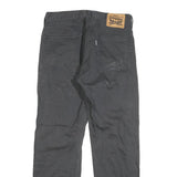 LEVI'S 505 Mens Jeans Black Regular Straight Denim W33 L30 Classic Zip Fly