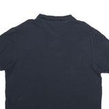 CHAPS Mens Blue Short Sleeve Plain Polo Shirt XL Classic Cotton Comfort