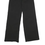 DIVIDED Womens Regular Black Cotton Blend Wide-Leg Jeans W28 L32 Classic Zip