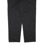DICKIES Mens Cotton Blend Black Regular Straight Trousers W42 L31 Workwear Zip