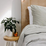 Bamboo Duvet Cover (Stripe) - NakedLab