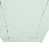 FILA Mens Pale Green Crew Neck M Sweatshirt Cotton Blend Casual Pullover
