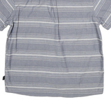 PATAGONIA Mens Blue & White Striped Casual Shirt XL New Belgium Embroidery