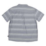 PATAGONIA Mens Blue & White Striped Casual Shirt XL New Belgium Embroidery
