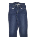 LEVI'S Womens Slim Blue Denim Jeans W27 L29 Zip Classic Medium Fit Stylish