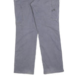 CARHARTT Womens Cotton Blend Grey Regular Fit Straight Leg Trousers W34 L30