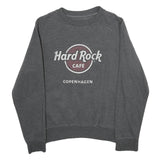 HARD ROCK CAFE Mens Grey Copenhagen Crew Neck S Cotton Blend Sweatshirt