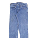 LEVI'S 684 Womens Regular Fit Straight Denim Light Wash W28 L31 Zip Cotton Blend