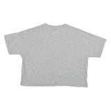 CHAMPION Womens Grey Graphic T-Shirt XS Short Sleeve Crew Neck Casual Top