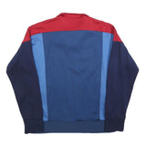 ADIDAS Mens Blue Navy Red Track Jacket XS Polyester Blend Zip Sport Casual
