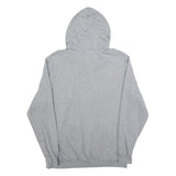 PUMA Mens Grey Pullover Hoodie L Cotton Blend Brand Logo Casual