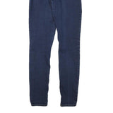 LEVI'S 711 Womens Jeans Blue Slim Skinny Denim Medium W25 L29 Stretch Zip