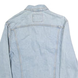 LEVI'S Mens Blue Denim Jacket S Cotton Classic Button Closure Casual Wear