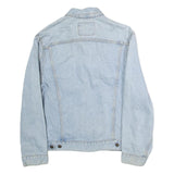 LEVI'S Mens Blue Denim Jacket S Cotton Classic Button Closure Casual Wear