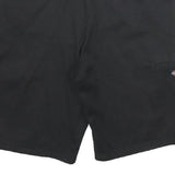 DICKIES Mens Shorts Black Casual L W36 Durable Workwear Polyester Blend