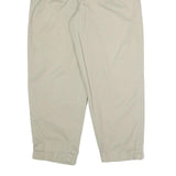 NAUTICA Mens Cotton Blend Beige Relaxed Straight Trousers W32 L28 Classic Fit