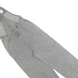 RVCA Womens Grey Cotton Blend Relaxed Fit Denim Dungarees S W28 L23 Casual Style