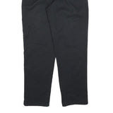 DICKIES Mens Cotton Blend Black Regular Straight Trousers W34 L34 Workwear Zip