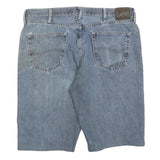 LEE Mens Denim Blue Relaxed Fit Shorts XL W38 Cotton Blend Casual Pocketed