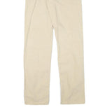 VERSACE JEANS COUTURE Womens Cotton Blend Beige Regular Straight Trousers W29