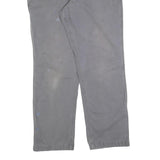 CARHARTT Mens Relaxed Grey Cotton Blend Trousers W36 L32 Workwear Casual