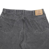 WRANGLER Mens Shorts Black Casual L W34 Denim Cotton Blend Comfortable Fit