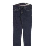 TOMMY HILFIGER Womens Jeans Blue Slim Skinny Denim Medium W28 L34 Stretch