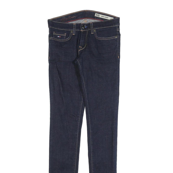 TOMMY HILFIGER Womens Jeans Blue Slim Skinny Denim Medium W28 L34 Stretch