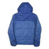 PATAGONIA Boys Blue & Navy Jacket XL Polyester Blend Plain Winter Zip Hooded