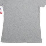 RUSSELL ATHLETIC Womens Grey Bruins Ponderosa Graphic T-Shirt L Short Sleeve