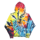 EXIST Womens Multicolour Tie Dye Whistler Canada Hoodie M Cotton Blend