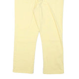 LEE Womens Regular Fit Yellow Cotton Blend Denim Jeans W30 L29 Zip Pocket