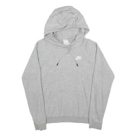 NIKE Mens Grey Hoodie XS Cotton Blend Pullover Casual Sweatshirt