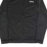 ADIDAS Mens Black & White Classic Jacket M Polyester Blend Zip Sportswear