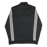 ADIDAS Mens Black & White Classic Jacket M Polyester Blend Zip Sportswear