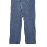 LEE Womens Blue Cotton Blend Regular Straight Jeans W30 L28 Classic Fit Zip