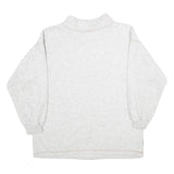 NEW FAST Mens Grey Fun Tribe Crew Neck M Cotton Blend Pullover Sweatshirt