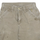 CARHARTT Mens Shorts Beige Casual M W28 Workwear Durable Cotton Blend
