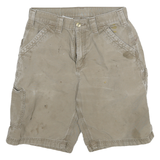 CARHARTT Mens Shorts Beige Casual M W28 Workwear Durable Cotton Blend
