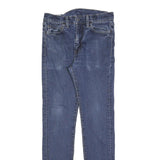 LEVI'S 510 Womens Slim Blue Denim Medium W28 L30 Skinny Cotton Blend Zip Jeans