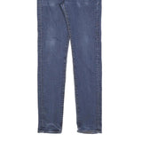 LEVI'S 510 Womens Slim Blue Denim Medium W28 L30 Skinny Cotton Blend Zip Jeans