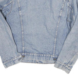 LEVI'S Mens Blue Denim Jacket XS Cotton Blend Button Closure Classic Vintage