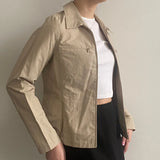 Mexx Jacket - Small Beige Polyester