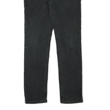 LEVI'S Mens Slim Black Denim Jeans Cotton Blend W30 L31 Classic Zip Closure